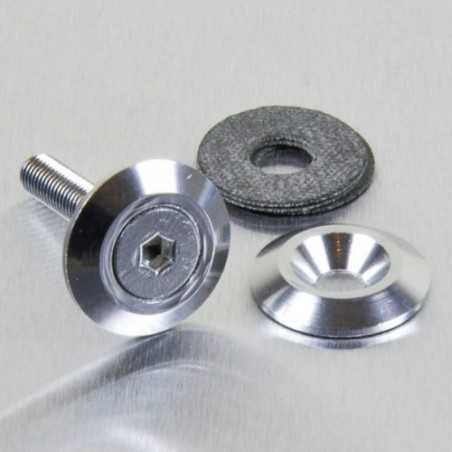 Countersunk aluminum washer  M6 plata LWAC6-22S