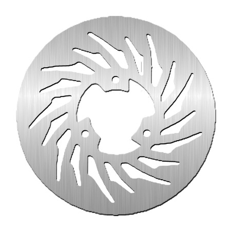 rear brake disc 836 ø218 x ø62 x 3,5 mm