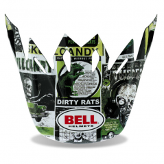 BELL Recambio pantalla visera casco para modelo MOTO-9 / FLEX SKULL CNDY SCREAM 2028894