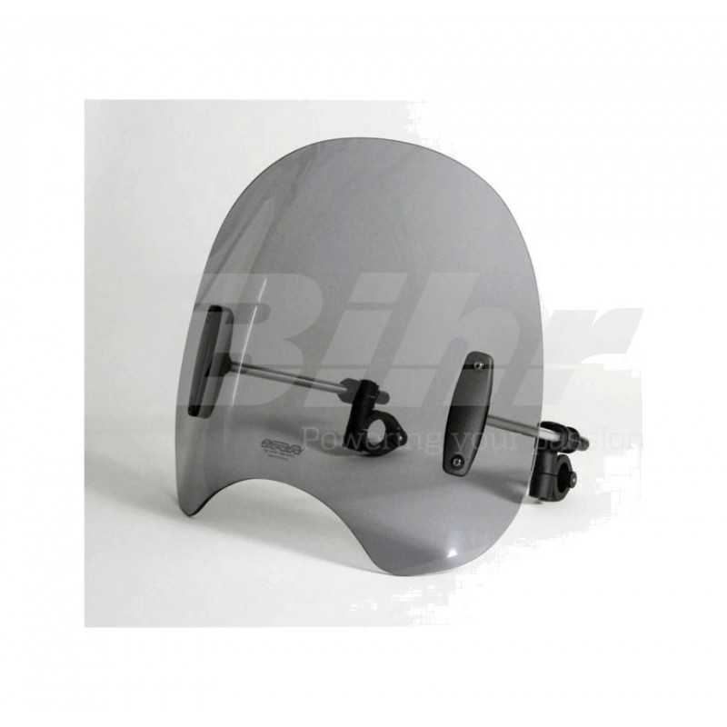 MRA Cupula parabrisas pantalla corta longitud 38CM altura 31,5CM ROADSHIELD CLASSIC 5400301