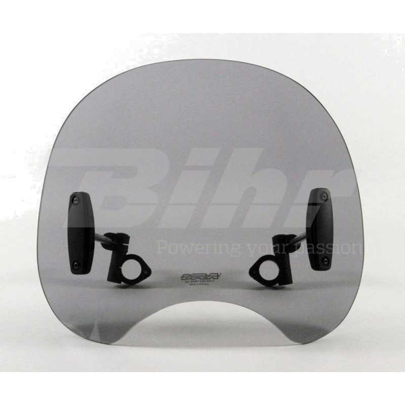 Short screen windshield for black motorcycles  NAKED ROADSHIELD CLASSIC