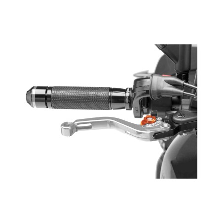 right brake lever handle silver