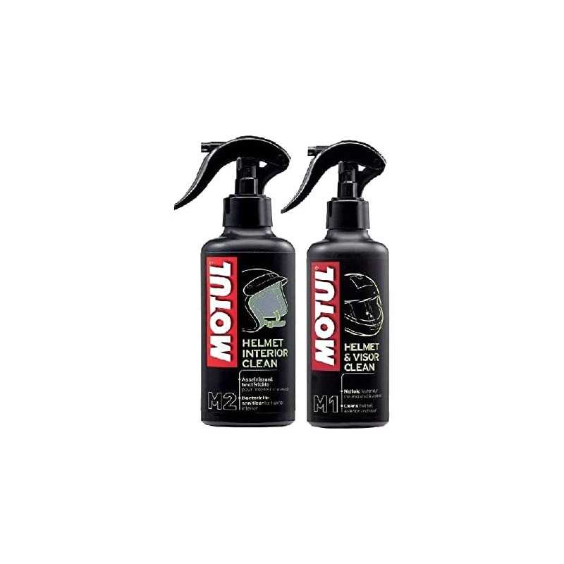 Pack of cleaning interior, exterior and screens for helmets  (M1+M2)