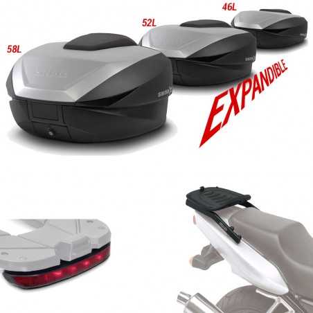 SHAD Kit fijacion y maleta baul trasero + luz de freno regalo SH59 SH59LUHE156