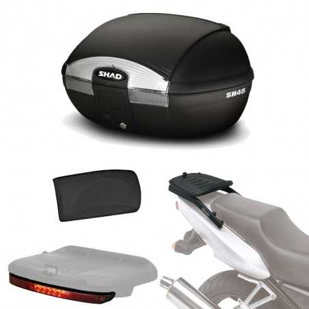SHAD Kit fijacion + maleta baul trasero luz de freno respaldo regalo SH45 SH45LUREHE231