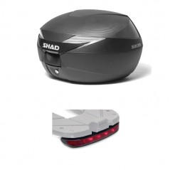 SHAD Baul maleta trasera moto con luz de freno regalo SH39 SH39LUZ1