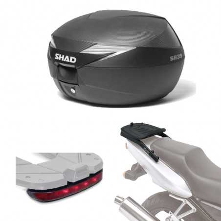 SHAD Kit fijacion y maleta baul trasero + luz de freno regalo SH39 SH39LUHE175