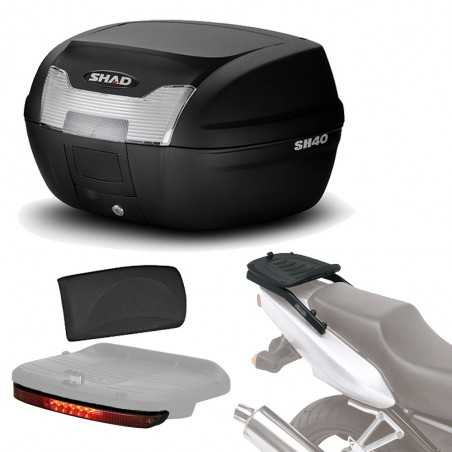 SHAD Kit fijacion + maleta baul trasero luz de freno respaldo regalo SH40 SH40LUREHE149