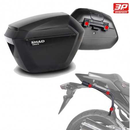 SHAD Kit fijaciones y maletas laterales SH23 SH23HE7