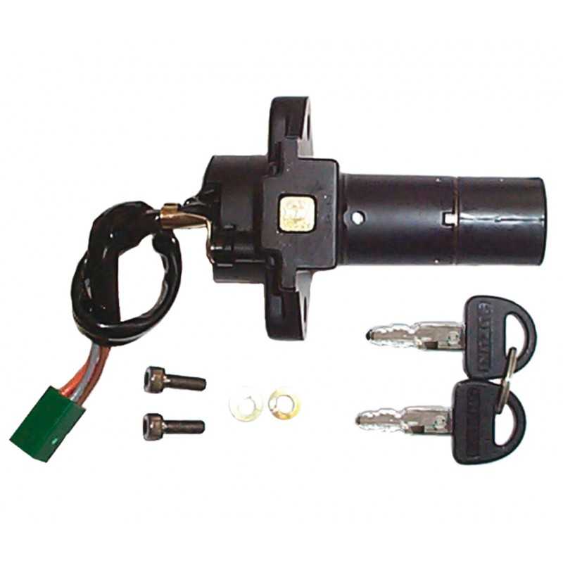 Lock, key contact