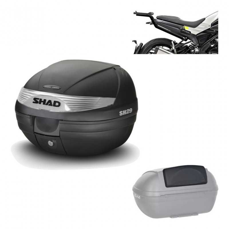 SHAD Baul trasero + herraje montaje respaldo de pasajero SH29 SH 29 KIT-177724
