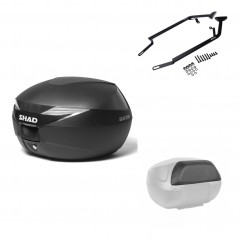 SHAD Baul trasero + herraje montaje respaldo de pasajero SH39 SH 39 KIT-177876