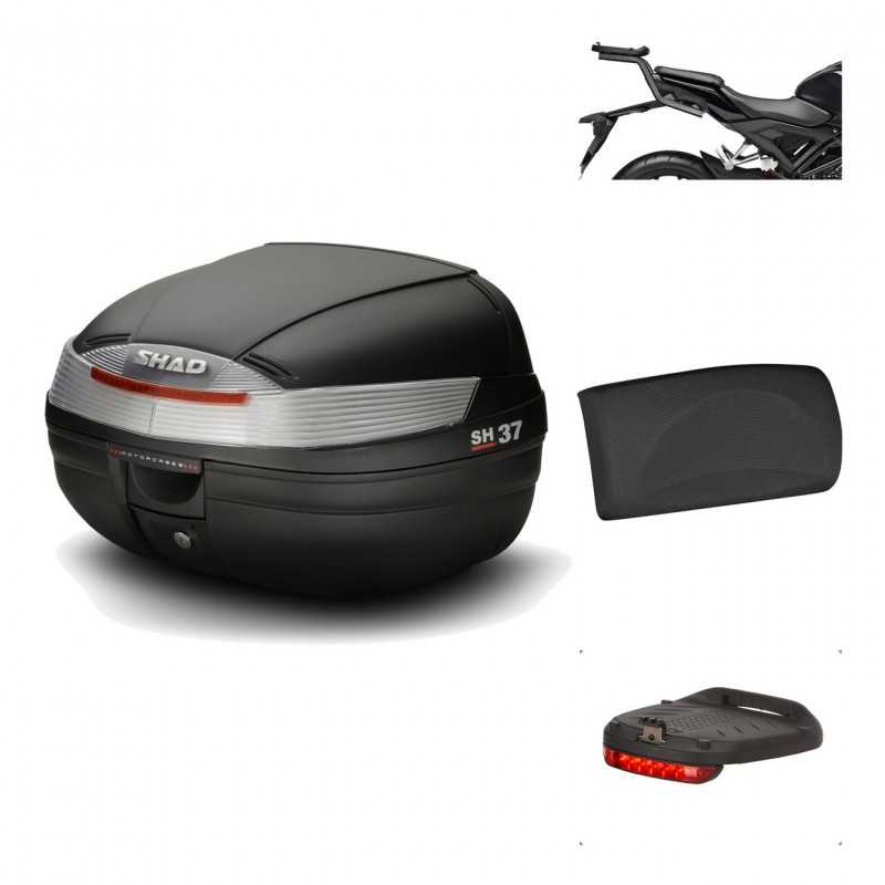 Rear trunk + mounting hardware + accessories  SH37 SH 37