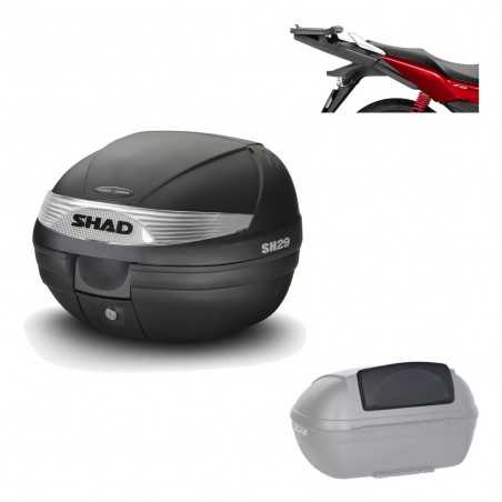 SHAD Baul trasero + herraje montaje respaldo de pasajero SH29 SH 29 KIT-177728
