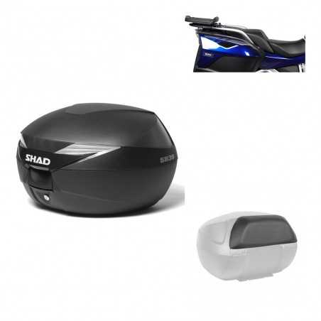 SHAD Baul trasero + herraje montaje respaldo de pasajero SH39 SH 39 KIT-177980