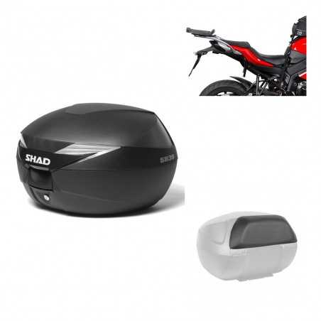 SHAD Baul trasero + herraje montaje respaldo de pasajero SH39 SH 39 KIT-177982