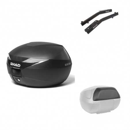 SHAD Baul trasero + herraje montaje respaldo de pasajero SH39 SH 39 KIT-177936