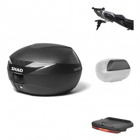 SHAD Baul trasero + herraje montaje accesorios SH39 SH 39 KIT-178086