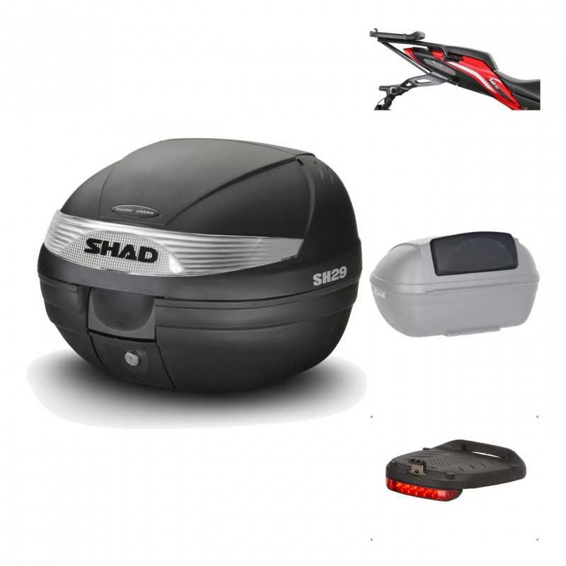 SHAD Baul trasero + herraje montaje accesorios SH29 SH 29 KIT-177689