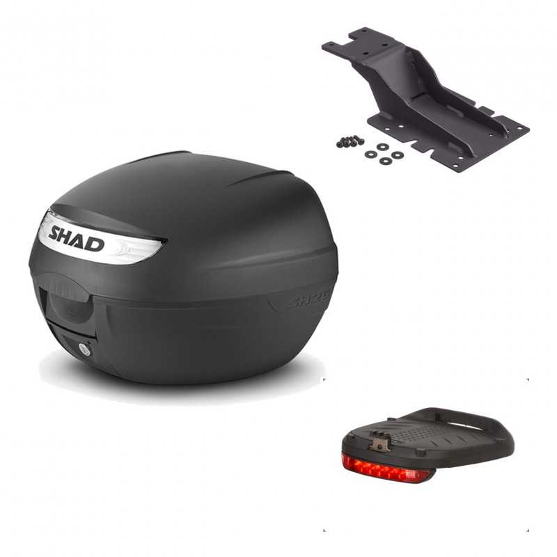 SHAD Baul trasero + herraje montaje luz de freno SH26 SH 26 2011 KIT-177644