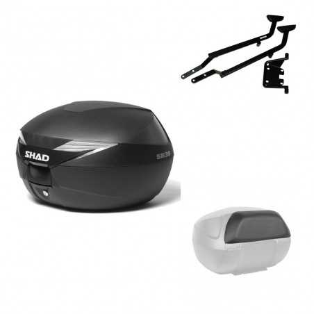 SHAD Baul trasero + herraje montaje respaldo de pasajero SH39 SH 39 KIT-177942