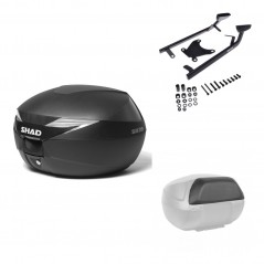 SHAD Baul trasero + herraje montaje respaldo de pasajero SH39 SH 39 KIT-177890