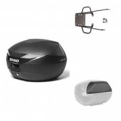 SHAD Baul trasero + herraje montaje respaldo de pasajero SH39 SH 39 KIT-177892