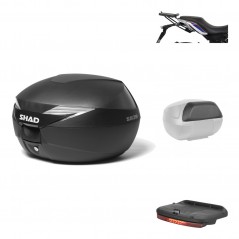 Rear trunk + mounting hardware + accessories  SH39 SH 39