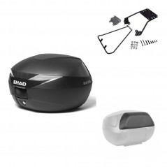 SHAD Baul trasero + herraje montaje respaldo de pasajero SH39 SH 39 KIT-177894