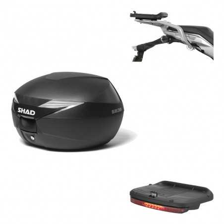 SHAD Baul trasero + herraje montaje luz de freno SH39 SH 39 KIT-178044