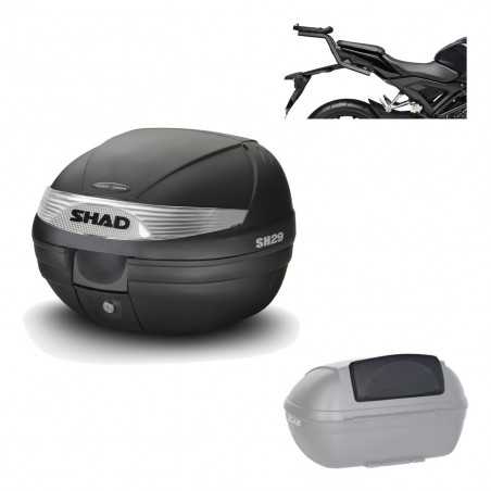 SHAD Baul trasero + herraje montaje respaldo de pasajero SH29 SH 29 KIT-177744