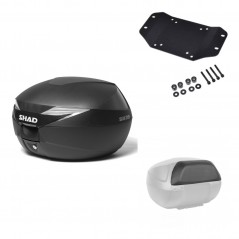 SHAD Baul trasero + herraje montaje respaldo de pasajero SH39 SH 39 KIT-177846