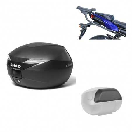 SHAD Baul trasero + herraje montaje respaldo de pasajero SH39 SH 39 KIT-177998