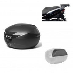SHAD Baul trasero + herraje montaje respaldo de pasajero SH39 SH 39 KIT-177848