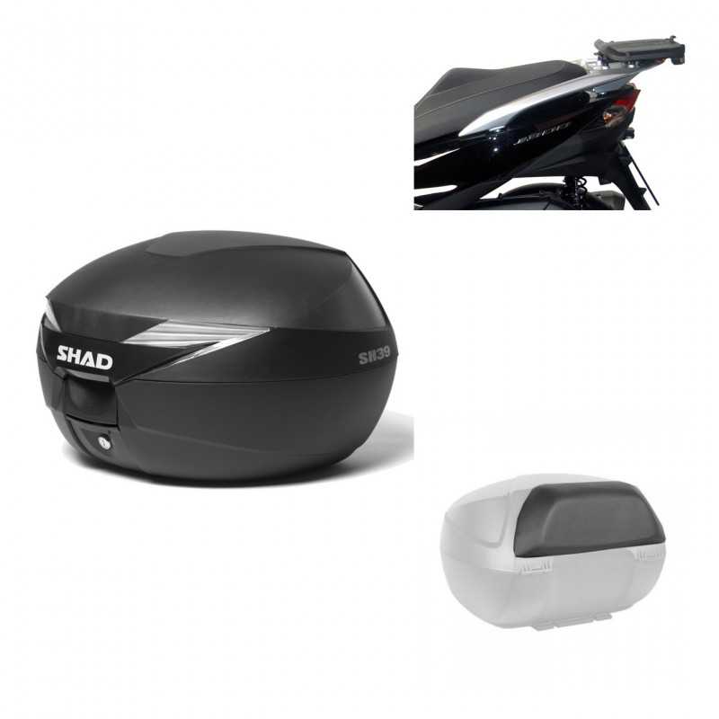 SHAD Baul trasero + herraje montaje respaldo de pasajero SH39 SH 39 KIT-177848