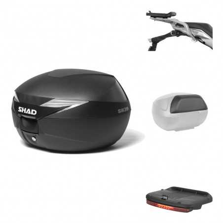 SHAD Baul trasero + herraje montaje accesorios SH39 SH 39 KIT-178046