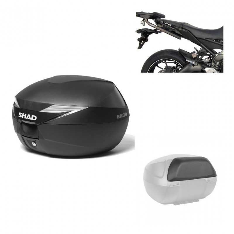SHAD Baul trasero + herraje montaje respaldo de pasajero SH39 SH 39 KIT-177950