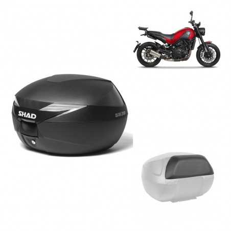 SHAD Baul trasero + herraje montaje respaldo de pasajero SH39 SH 39 KIT-178049