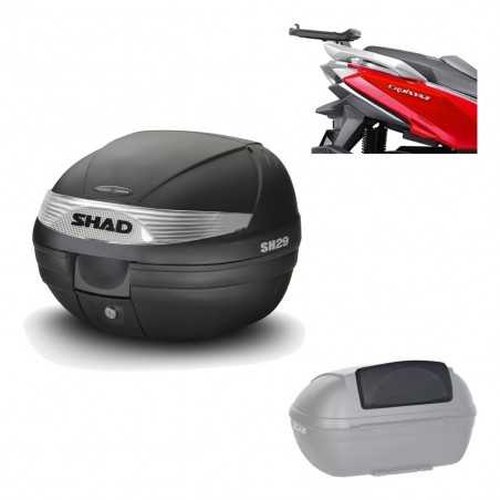 SHAD Baul trasero + herraje montaje respaldo de pasajero SH29 SH 29 KIT-177748