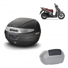 SHAD Baul trasero + herraje montaje respaldo de pasajero SH29 SH 29 KIT-177700