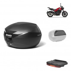 Rear trunk + mounting hardware + accessories  SH39 SH 39