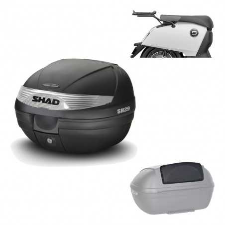 SHAD Baul trasero + herraje montaje respaldo de pasajero SH29 SH 29 KIT-177752
