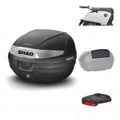 Rear trunk + mounting hardware + accessories  SH29 SH 29
