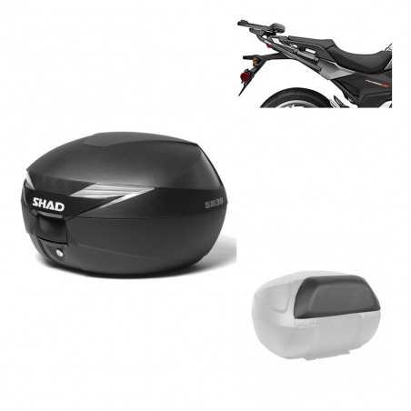 SHAD Baul trasero + herraje montaje respaldo de pasajero SH39 SH 39 KIT-178006