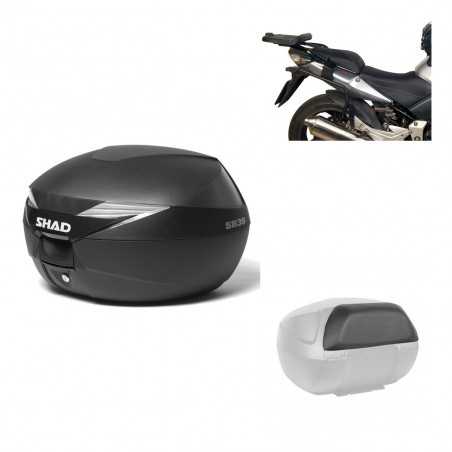 SHAD Baul trasero + herraje montaje respaldo de pasajero SH39 SH 39 KIT-177804