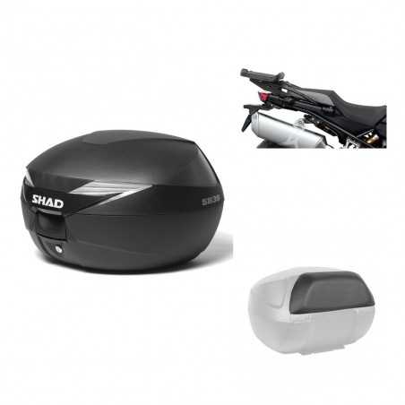 SHAD Baul trasero + herraje montaje respaldo de pasajero SH39 SH 39 KIT-178105