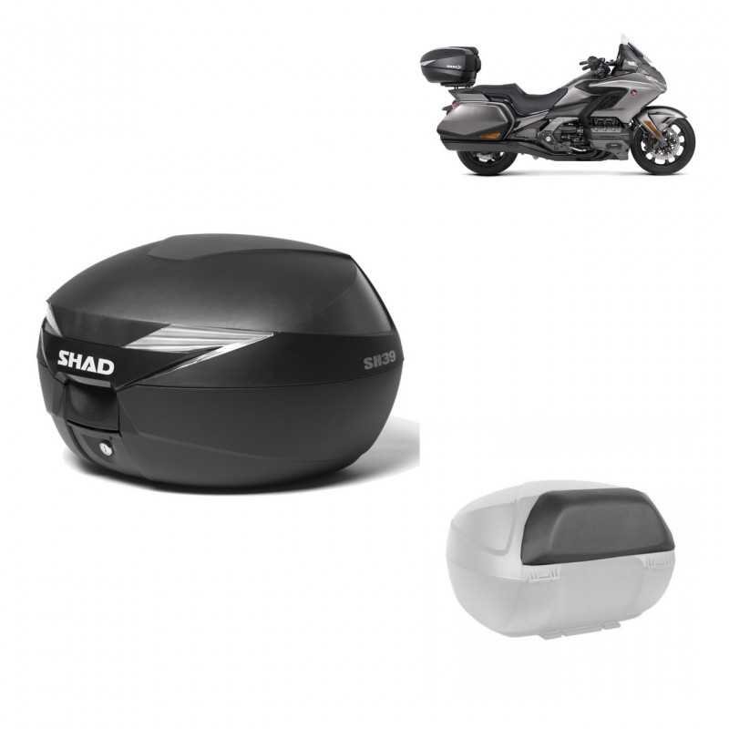 SHAD Baul trasero + herraje montaje respaldo de pasajero SH39 SH 39 KIT-178057
