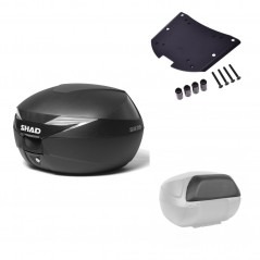 SHAD Baul trasero + herraje montaje respaldo de pasajero SH39 SH 39 KIT-177910