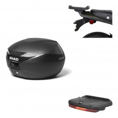 SHAD Baul trasero + herraje montaje luz de freno SH39 SH 39 KIT-178064
