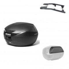 SHAD Baul trasero + herraje montaje respaldo de pasajero SH39 SH 39 KIT-177812
